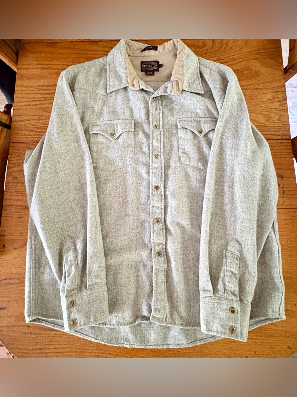 Pendleton Wool Button Down Shirt
